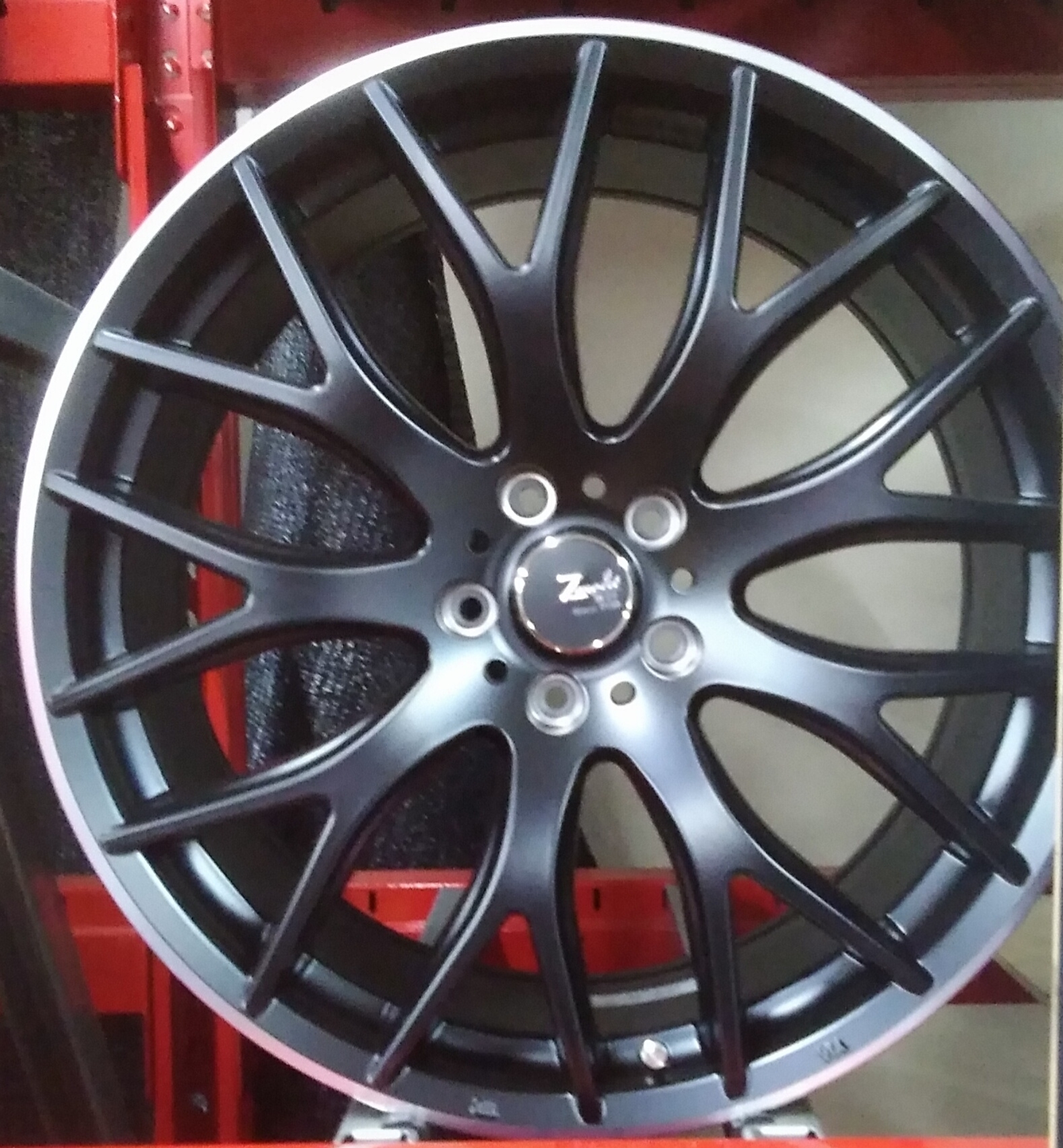 タイヤホイール20インチ TIS OFFROAD 544GB グロスブラック 20インチアルミホイール 20x12